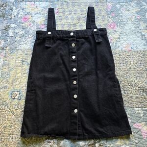 Urban Outfitters Aria Denim Cotton Overall Dress Women's Size Small (2-4)
